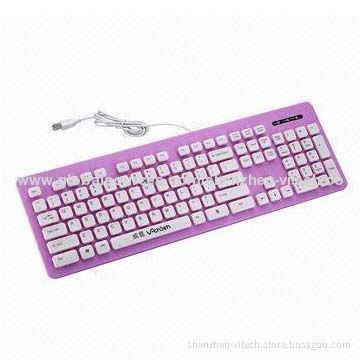 Waterproof USB Keyboard, New Style, Standard